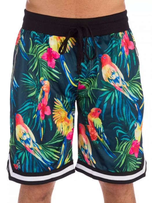 Shorts American Stitch Floral Yellow M SKATEBOARDPRO
