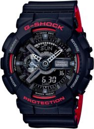 Ceas Casio G-Shock GA 110-HR black red