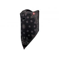 Airhole Facemask 2 Layer Black Paisley