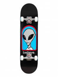 Skateboard Complete Alien Workshop Believe Negru 7.75"