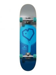 Skateboard Complete Blueprint Spray Heart V2 Argiuntiu 7.75"