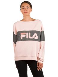 Bluza Fila Elin Crew Sweater Pink Peachskin Grey M