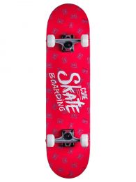 Skateboard Complete CORE C2 Red Scratch 7.75"