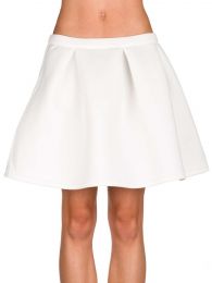 Fusta Diamond Nuwave Mini Skirt White
