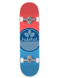 Skateboard Complete Habitat Leaf Dot Albastru 7.75"