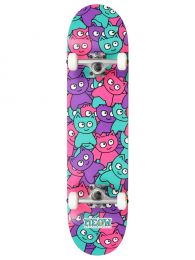 Skateboard Complete Meow Sticker Pile Mov 7.75"