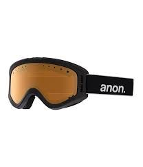 Ochelari Ski Snowboard Copii ANON Tracker Boys Black Amber
