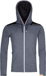 Fleece+Insulator Ortovox Merinoterry Pullover Black Steel M