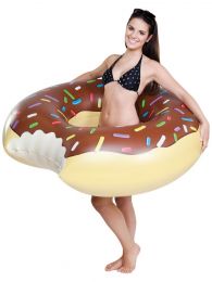 Big Mouth Giant Chocolate Donut Pool Float
