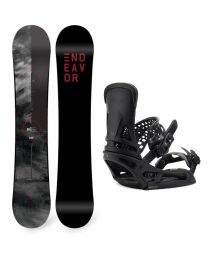 Set Placa Snowboard Endeavor Live 2020 155 + Legaturi Snowboard Burton Malavita EST Brackish