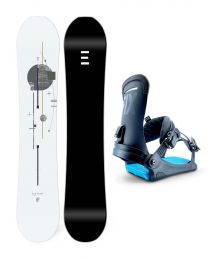 Set Placa Snowboard Endeavor Pioneer 2021 + Legaturi Snowboard Fix Yale Blue M