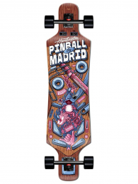 Longboard Complete Madrid Spade Top-Mount Pinball Wizard 39"