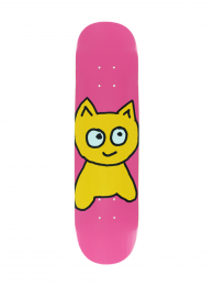 Skateboard Deck Meow Big Cat Pink 7.25"