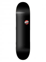 Skateboard Deck RAD Blank Logo Black