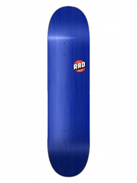Skateboard Deck RAD Blank Logo Navy Maple