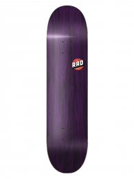 Skateboard Deck RAD Blank Logo Purple Maple