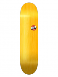 Skateboard Deck RAD Blank Logo Portocaliu