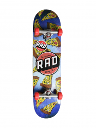Skateboard Complete RAD Logo Progressive Galaxy Pizza 8"