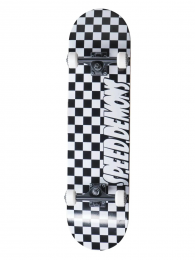 Skateboard Complete Speed Demons Checkers Negru/Alb
