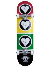Skateboard Complete Heart Supply Squad Rasta 8"