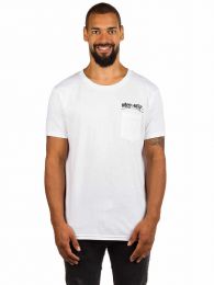 Tricou Waves for Water Stussy Outreach Pocket White